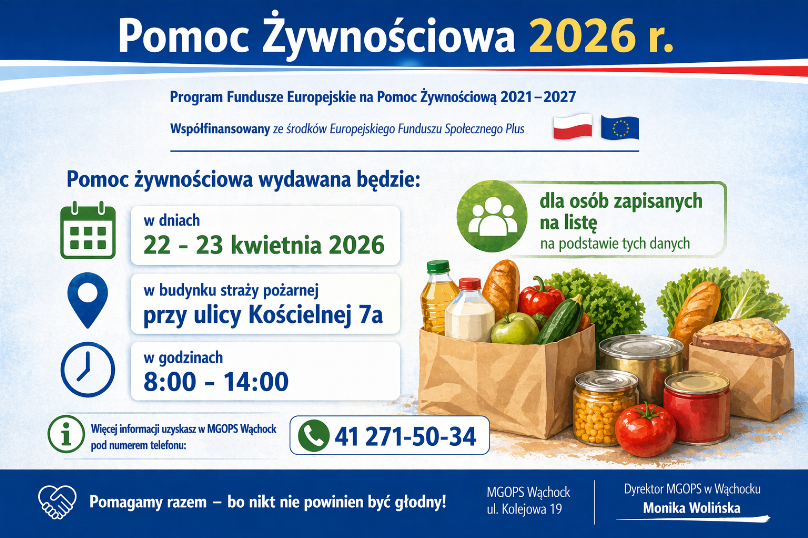 Pomoc żywnościowa 2026